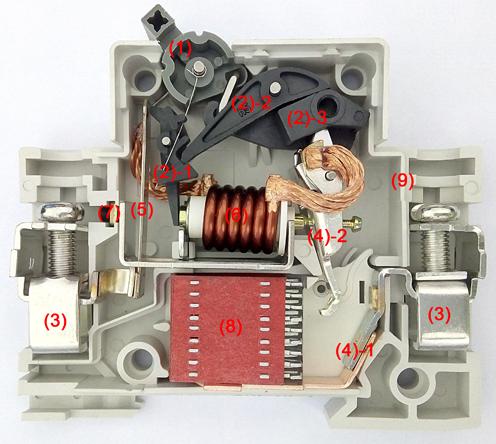 Struktur Pemutus Sirkuit Miniatur Wenzhou Juer Electric Co., Ltd